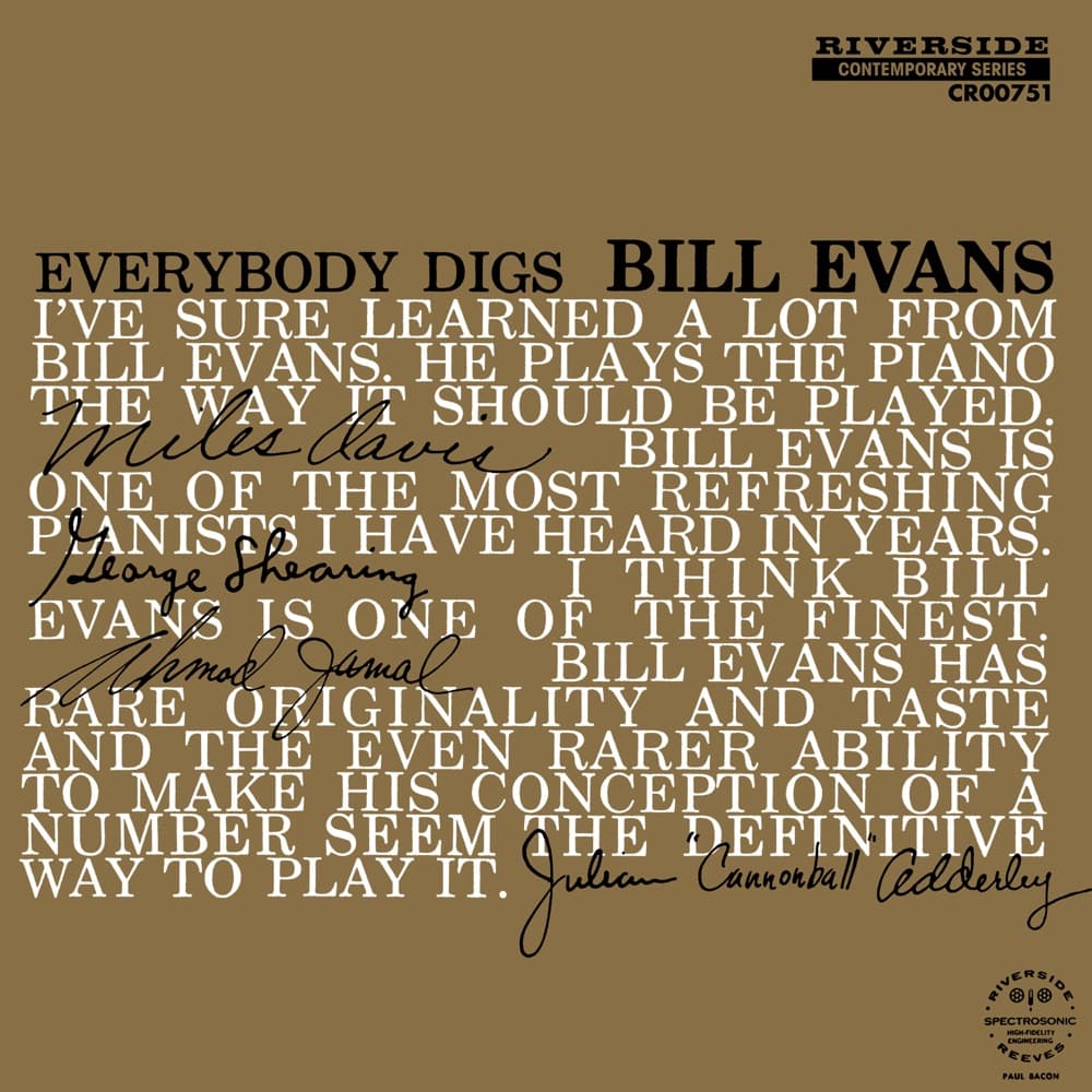 Everybody Digs Bill Evans — Bill Evans Trio