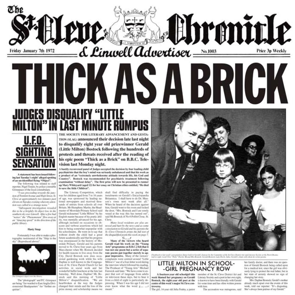 Thick as a Brick — Jethro Tull
